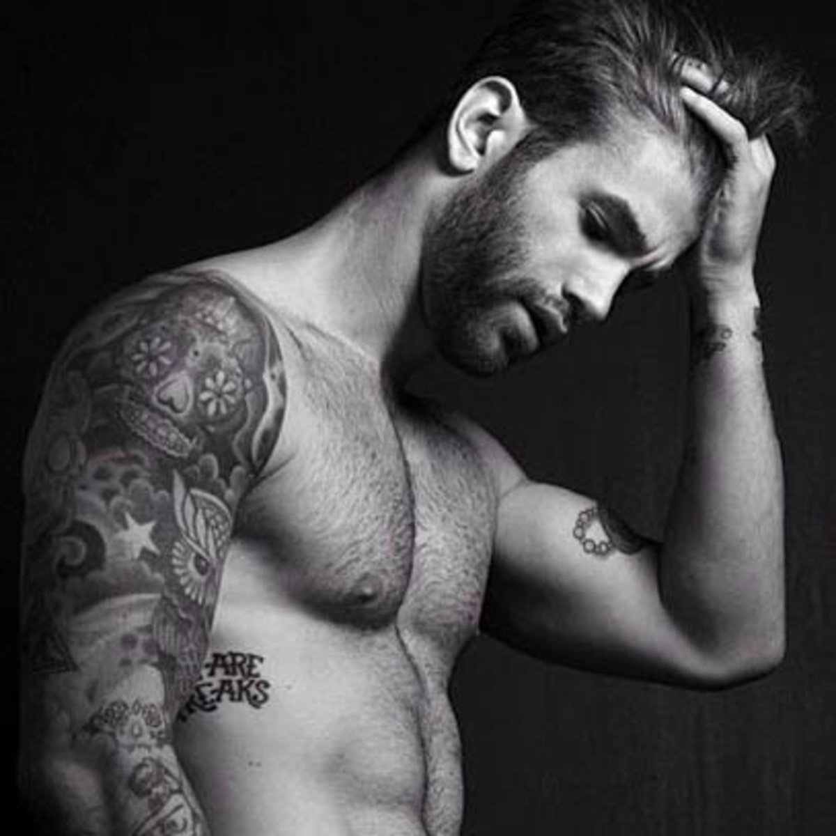 List of 8 Male Models With Tattoos and Their Pictures