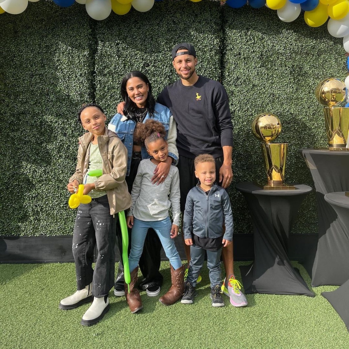 riley curry ayesha curry steph curry